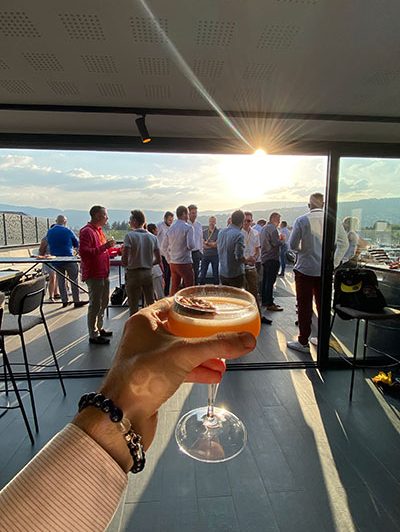 Rooftop du restaurant Le Bout du Mondecocktails et événements festifs