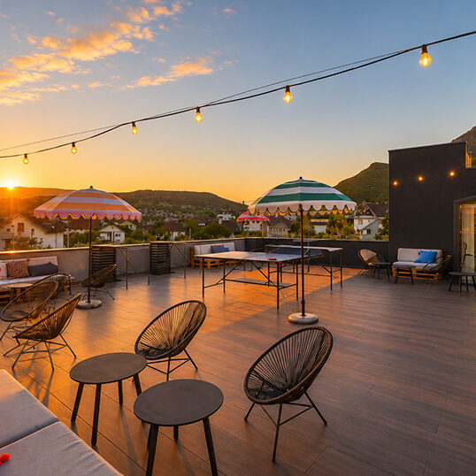 Rooftop de la Brasserie du Bout du Monde - Chambéry